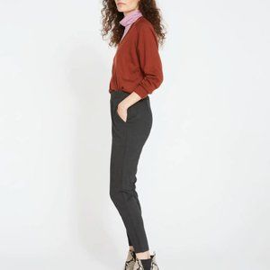 NWT Universal Standard Moro Pocket Signature Ponte Pants / Charcoal